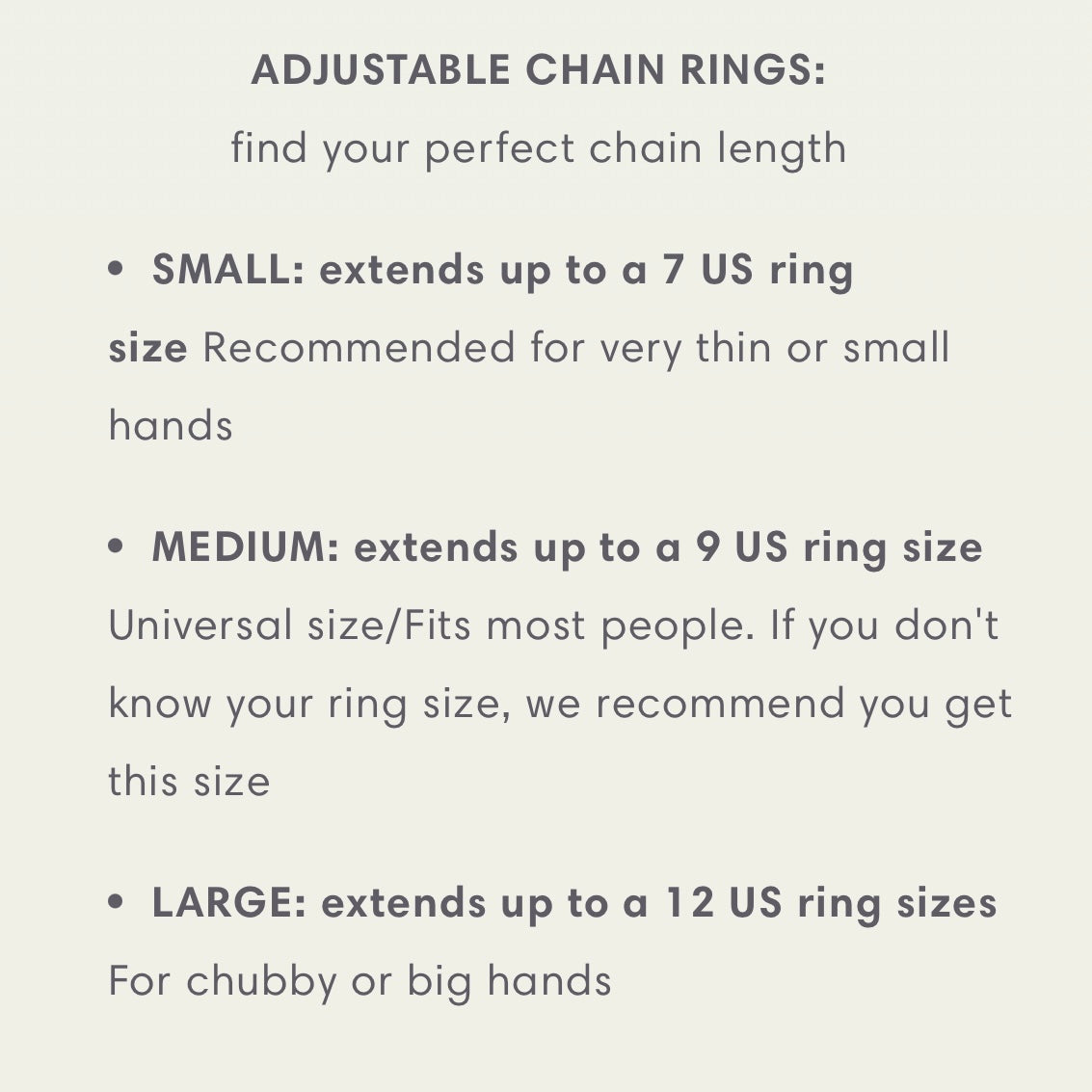 LIMITED EDITION Vintage Halo Chain Ring