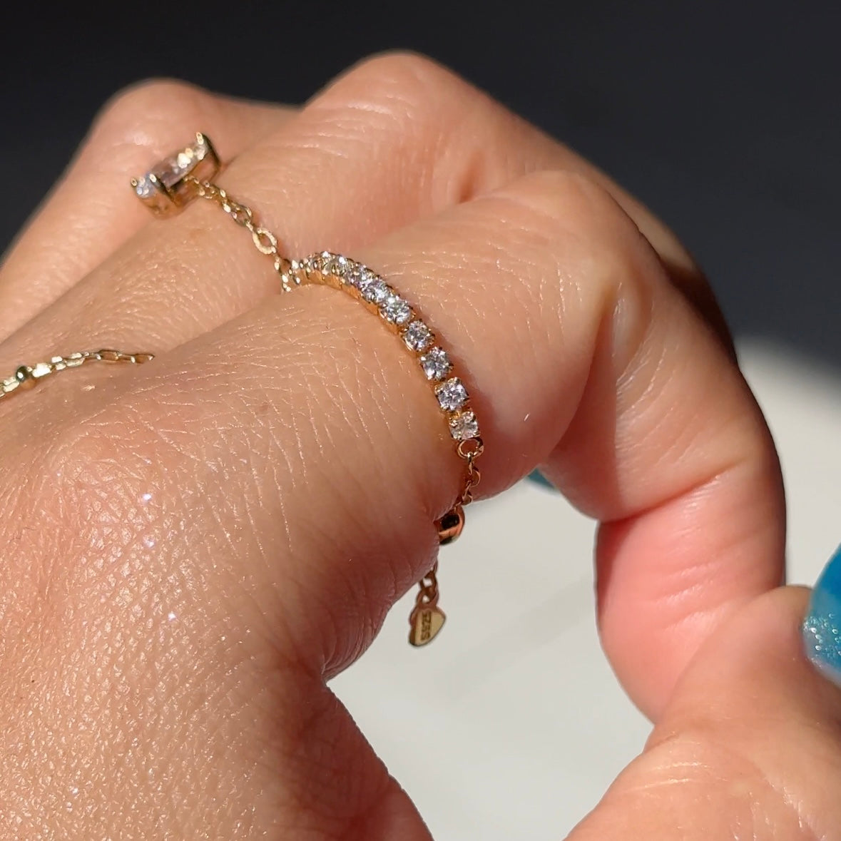 Eternity Chain Ring