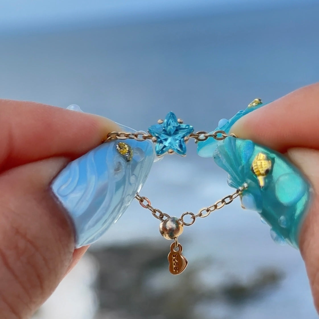 Star Chain Rings- Gold