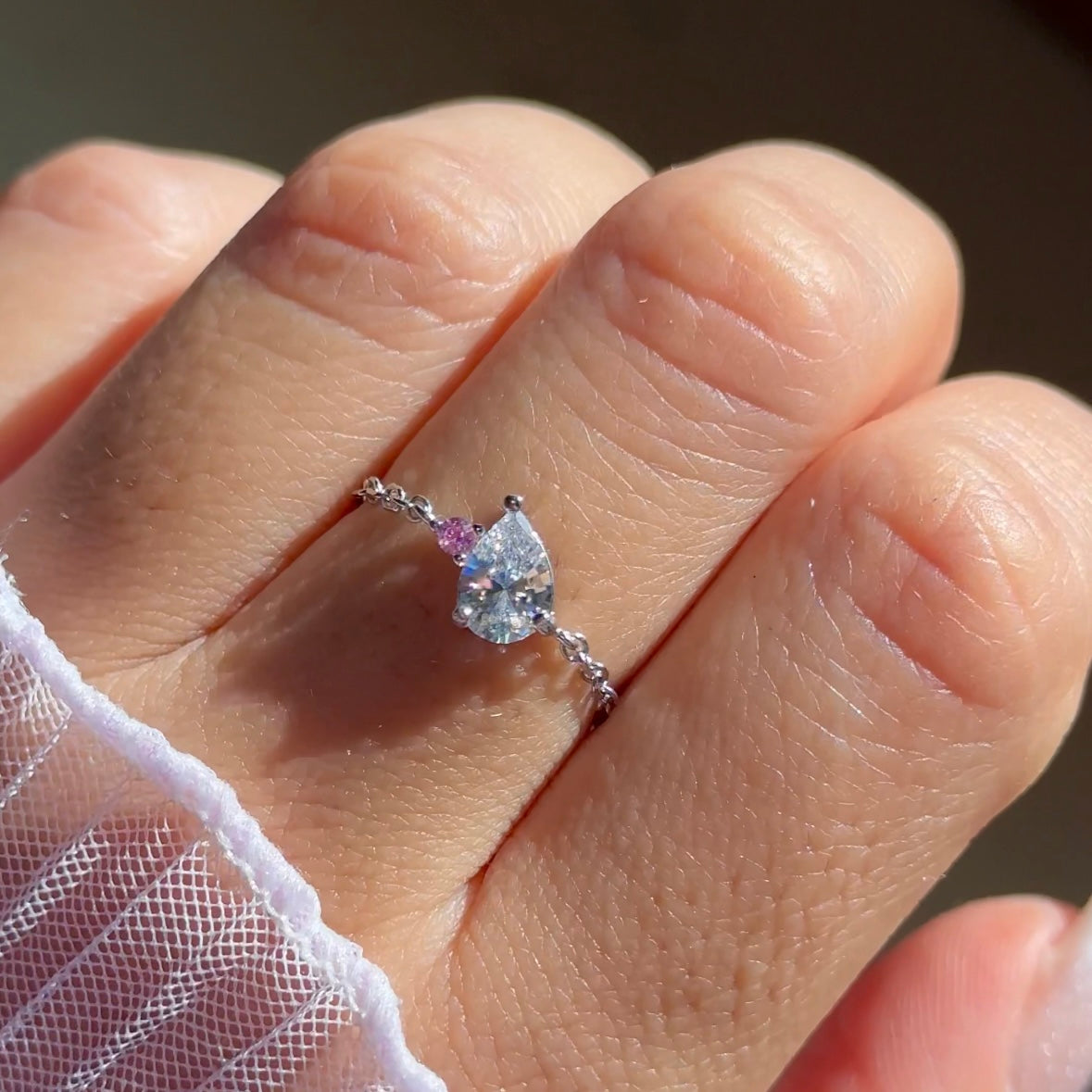 NEW! Mom and Me Chain Ring