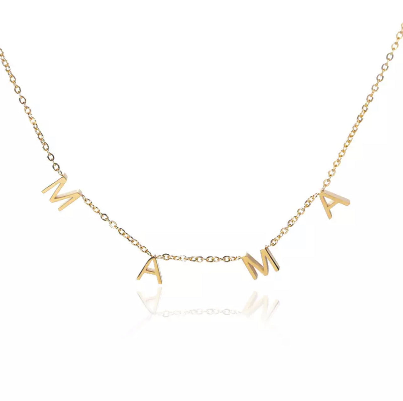 18K Gold Filled MAMA Necklace