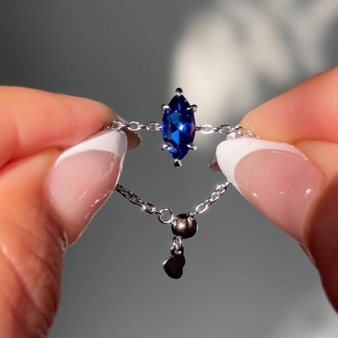 NEW! Marquise Chain Ring