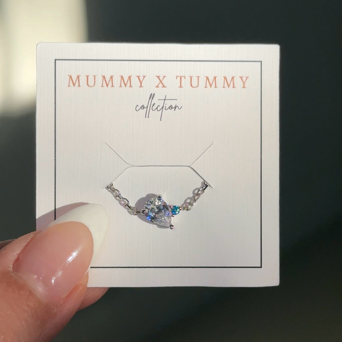 Mom and Me Chain Ring