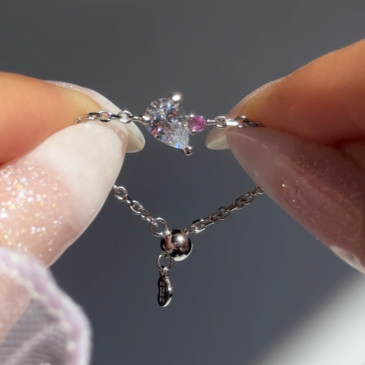 NEW! Mom and Me Chain Ring