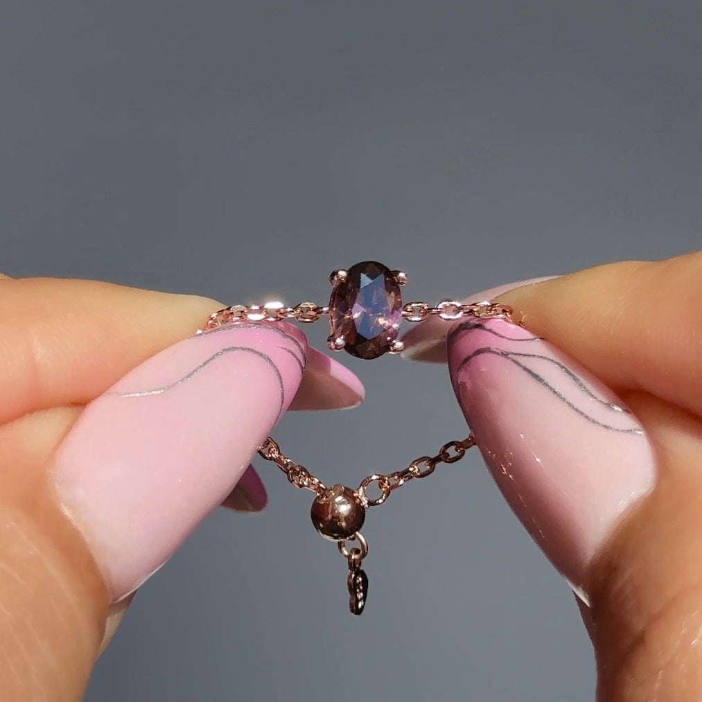 Chocolate Pink- Chain Ring