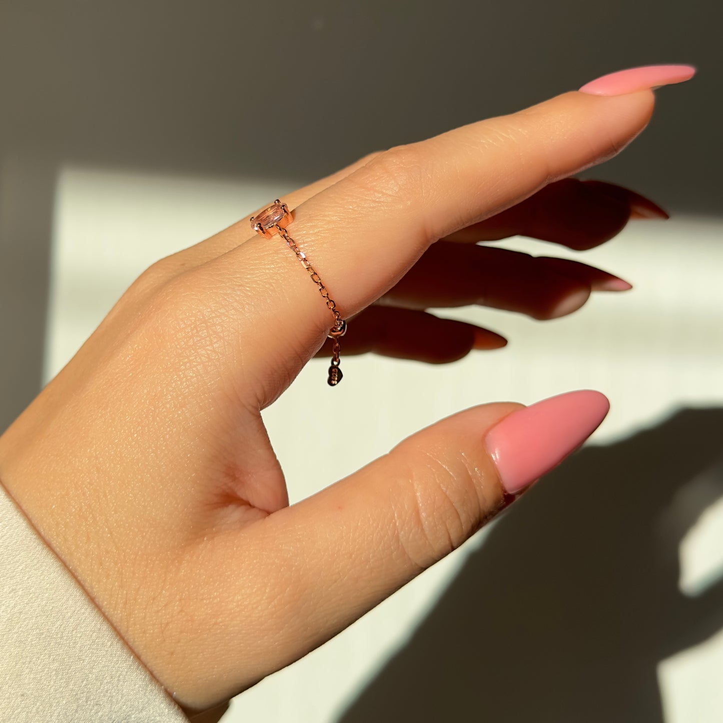 LIMITED EDITION Dusty Pink Self-Love Chain Ring